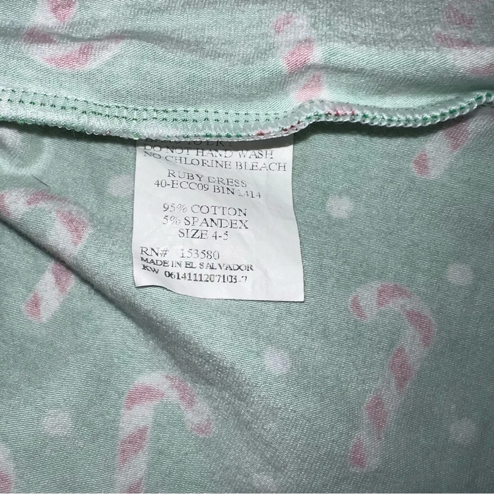 Eleanor Rose 4/5 Candy Cane Dress